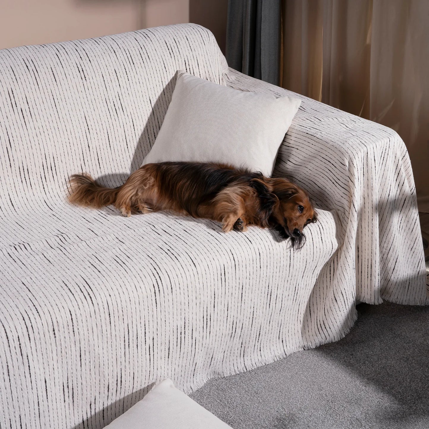 Jacquard Chenille Sofa / Couch Cover