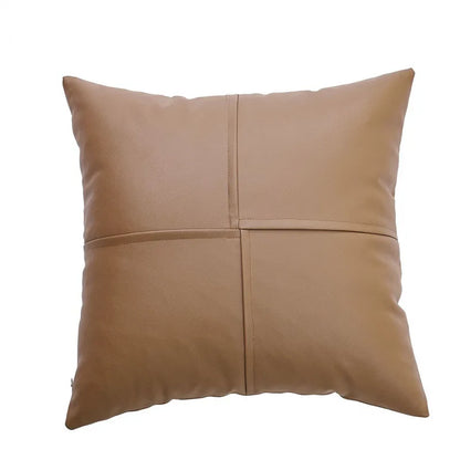 Light Luxury Leather Cushion Pillowcase