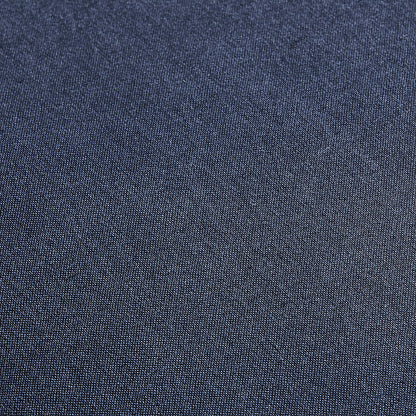 Amalfi Cotton Linen Scallop Edge 36"x16" Ink Black Throw Pillow Cover