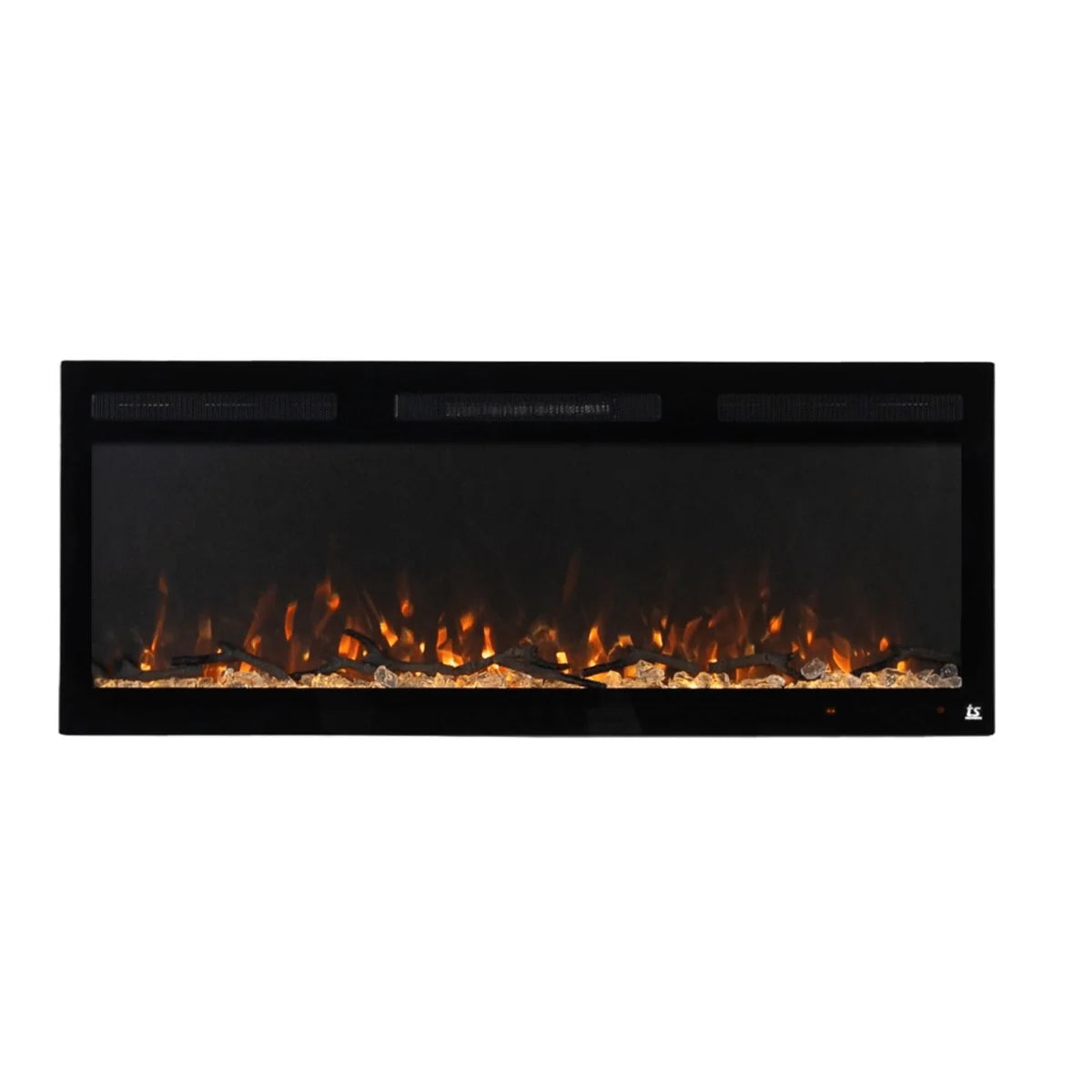 The Sideline Fury 46 Inch Recessed Smart Electric Fireplace 80053