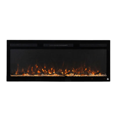 The Sideline Fury 65 Inch Recessed Smart Electric Fireplace 80056