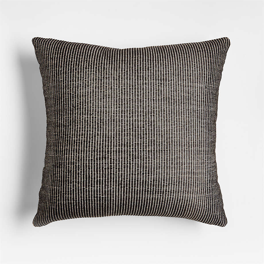 Calm Beige 20"x20" Soft Textured Indoor/Outdoor Throw Pillow