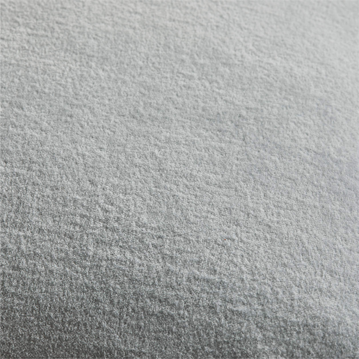 Organic Washed Cotton Velvet 18"x12" Indigo Blue Throw Pillow Cover