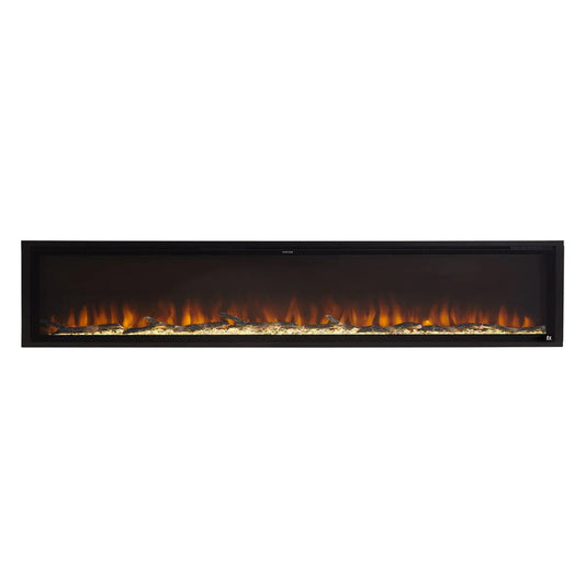 Sideline Elite 100 Inch Recessed Smart Electric Fireplace 80044
