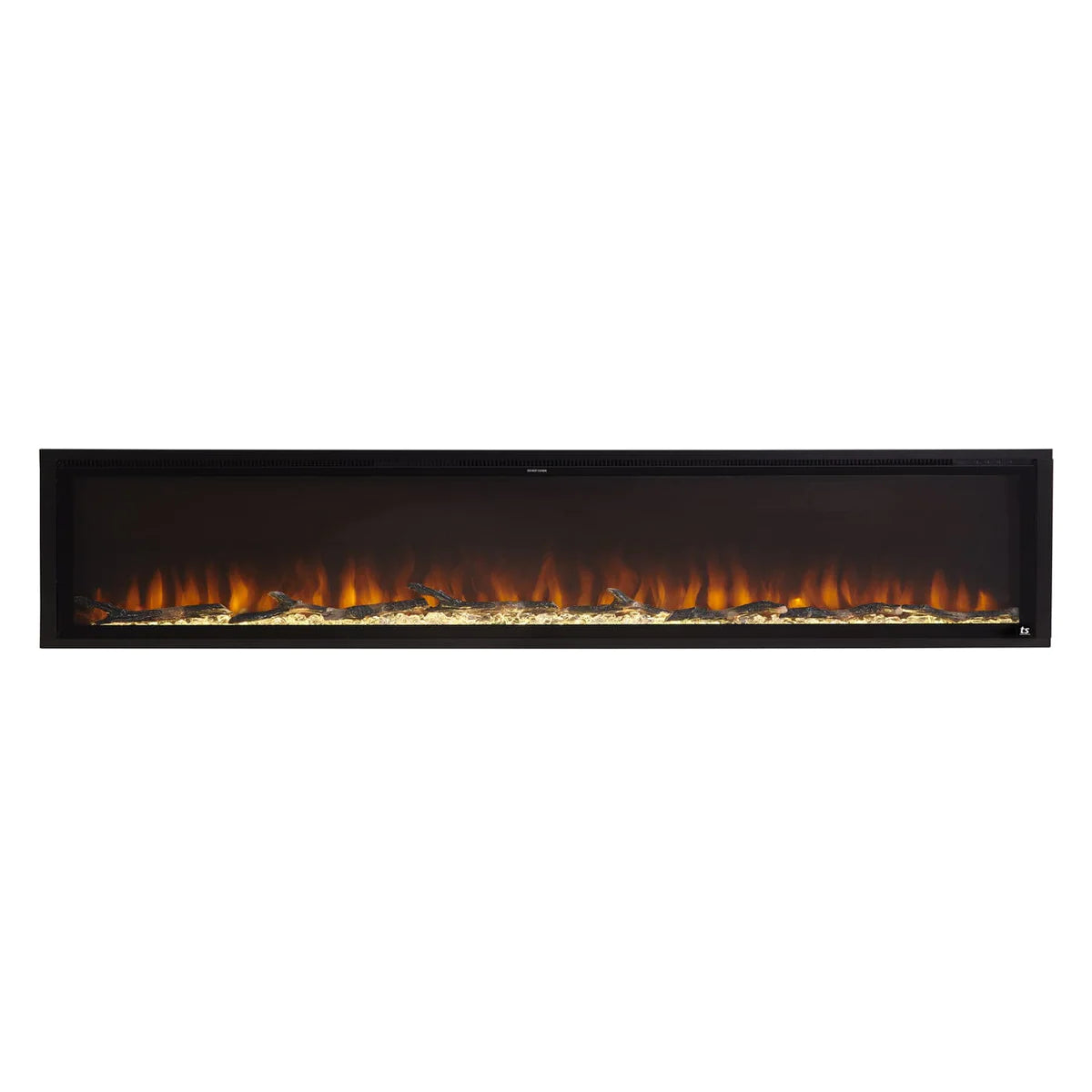 Sideline Elite 100 Inch Recessed Smart Electric Fireplace 80044