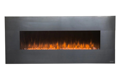 The Onyx Stainless 80026 50 Inch Wall Mounted Electric Fireplace