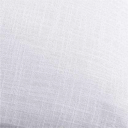 Organic Quarry 23"x23" Merrow Stitch Cotton Throw Pillow Cover