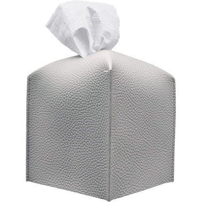 Leather Square Tissue Box