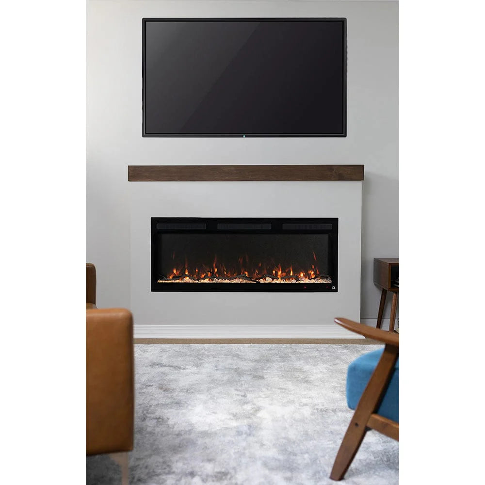 The Sideline Fury 65 Inch Recessed Smart Electric Fireplace 80056
