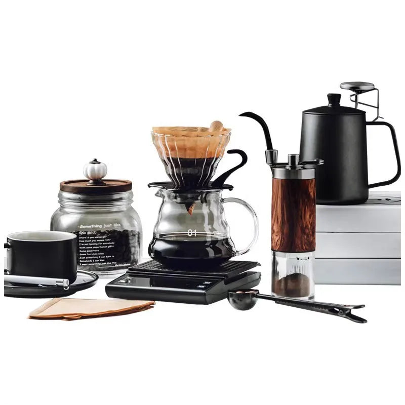 Full Set Portable Hand Made Coffee Maker Suit