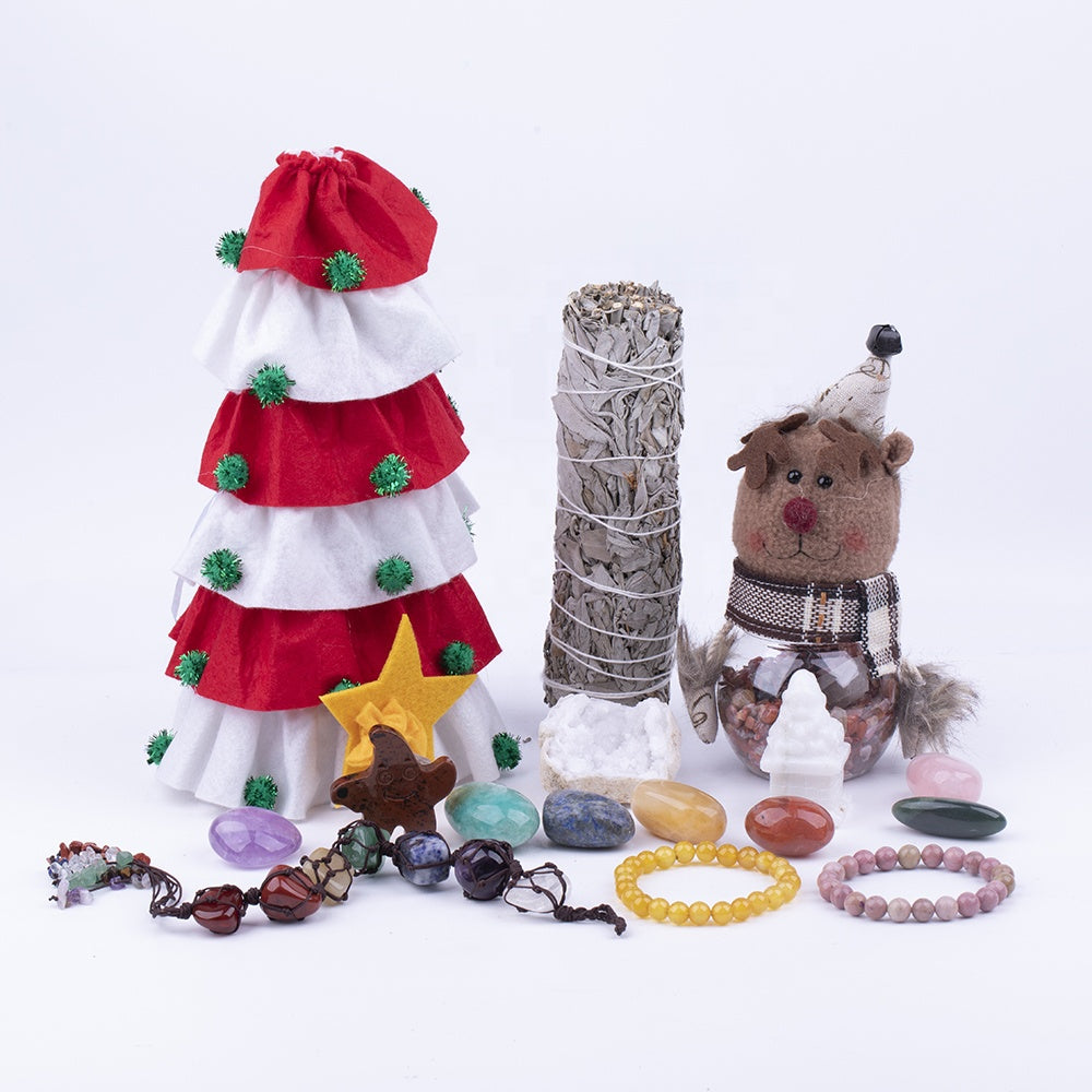 Christmas Giftof 7 Chakra Meditation Stone Set